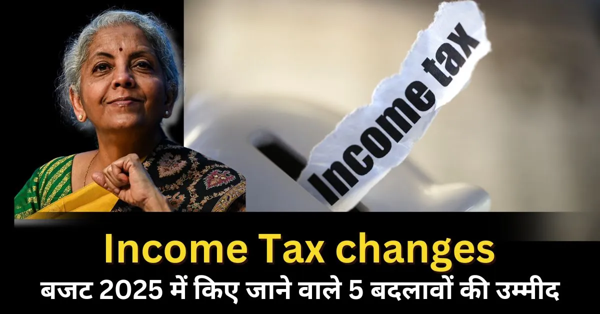 Income Tax changes