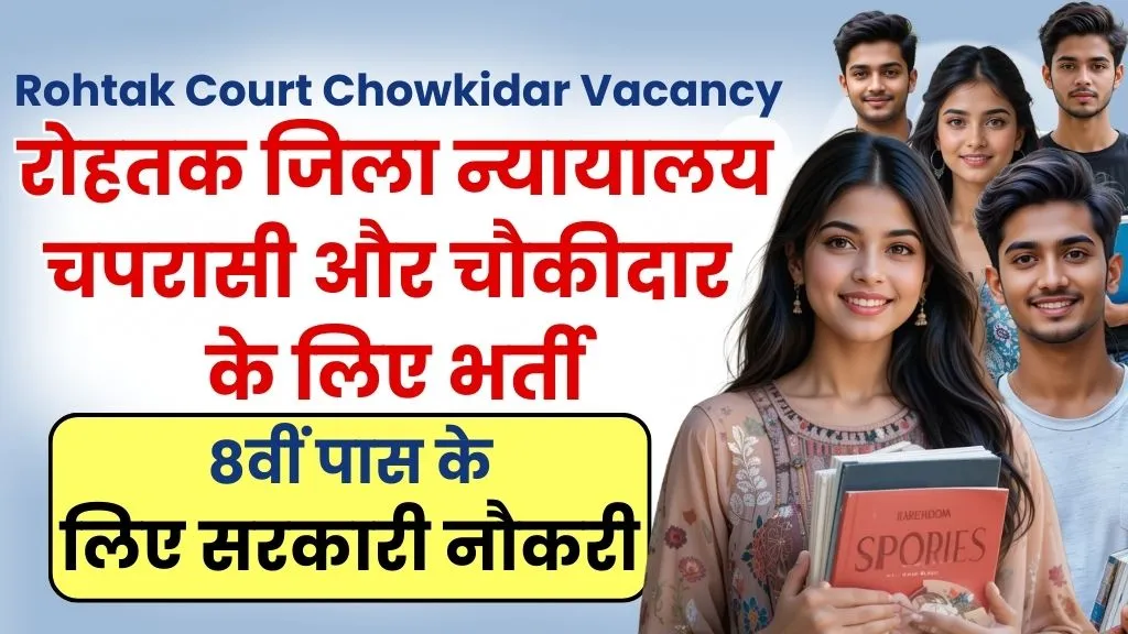 Rohtak Court Chowkidar Vacancy 2025