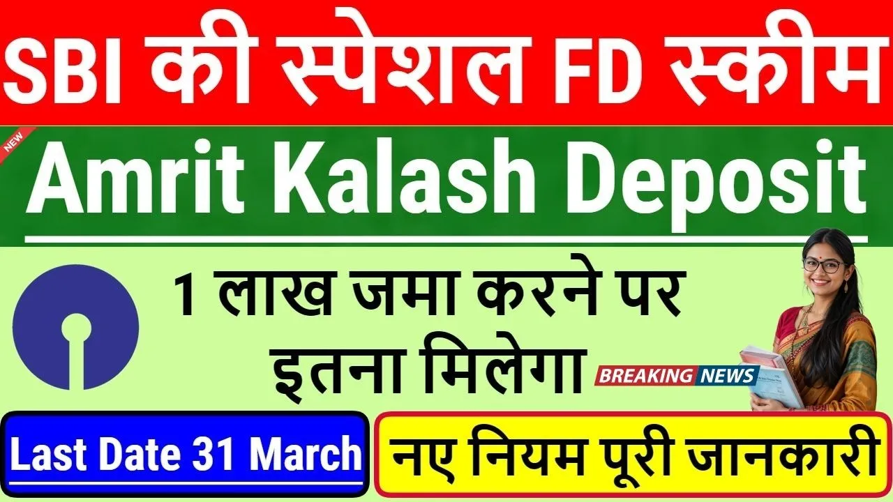 SBI Amrut Kalash FD