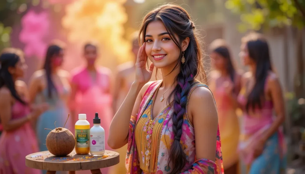 Holi Hair Care Tips