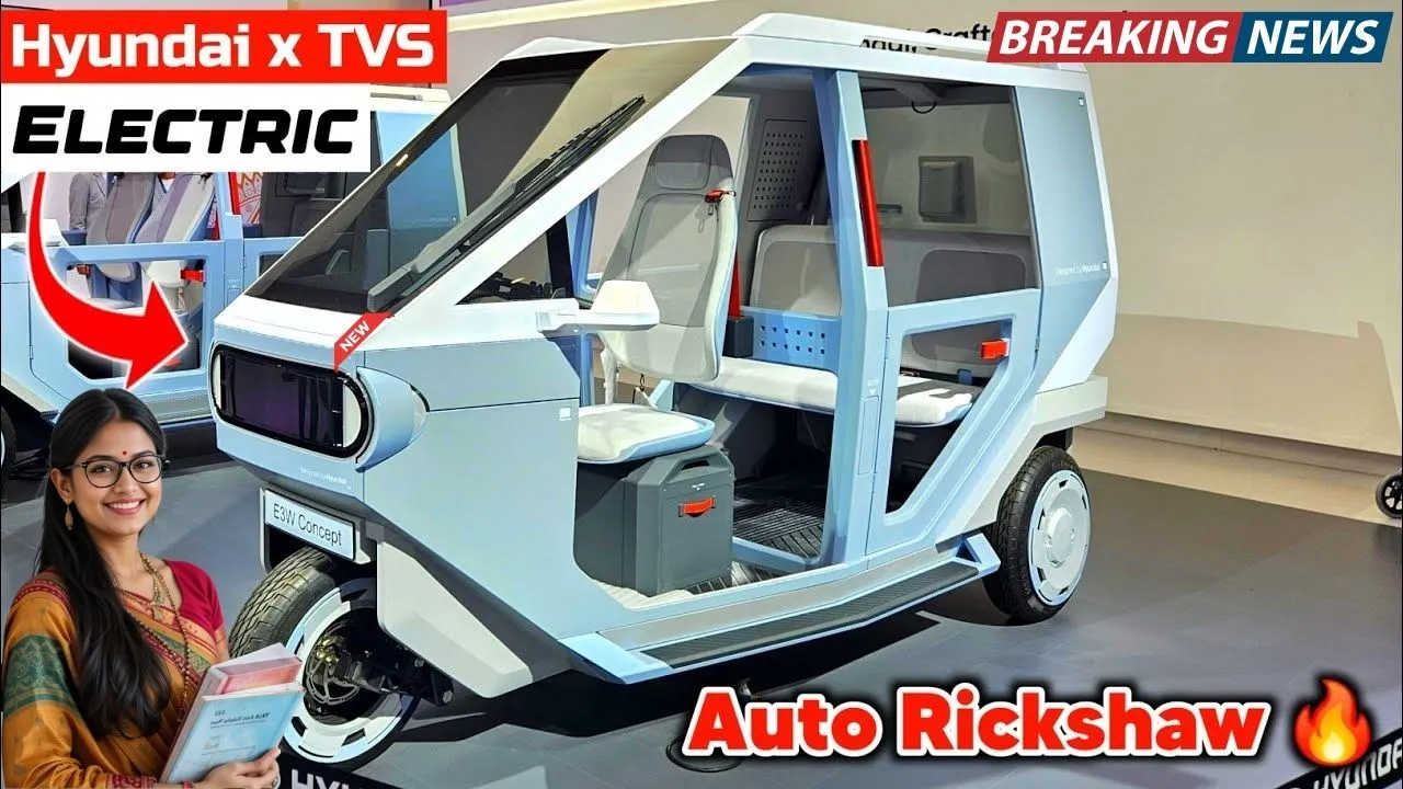 Hyundai-TVS Electric Three-Wheeler